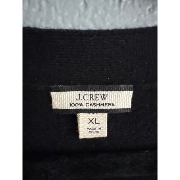 Women's J.Crew 100% Cashmere Patch-Pocket Cardigan Sweater size XL Quiet Luxury - Picture 4 of 6